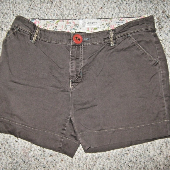 Old Navy Pants - OLD NAVY STRETCH Brown 5 Pocket Shorts 10 REGULAR Old Navy Pants - OLD NAVY STRETCH Brown 5 Pocket Shorts 10 REGULAR